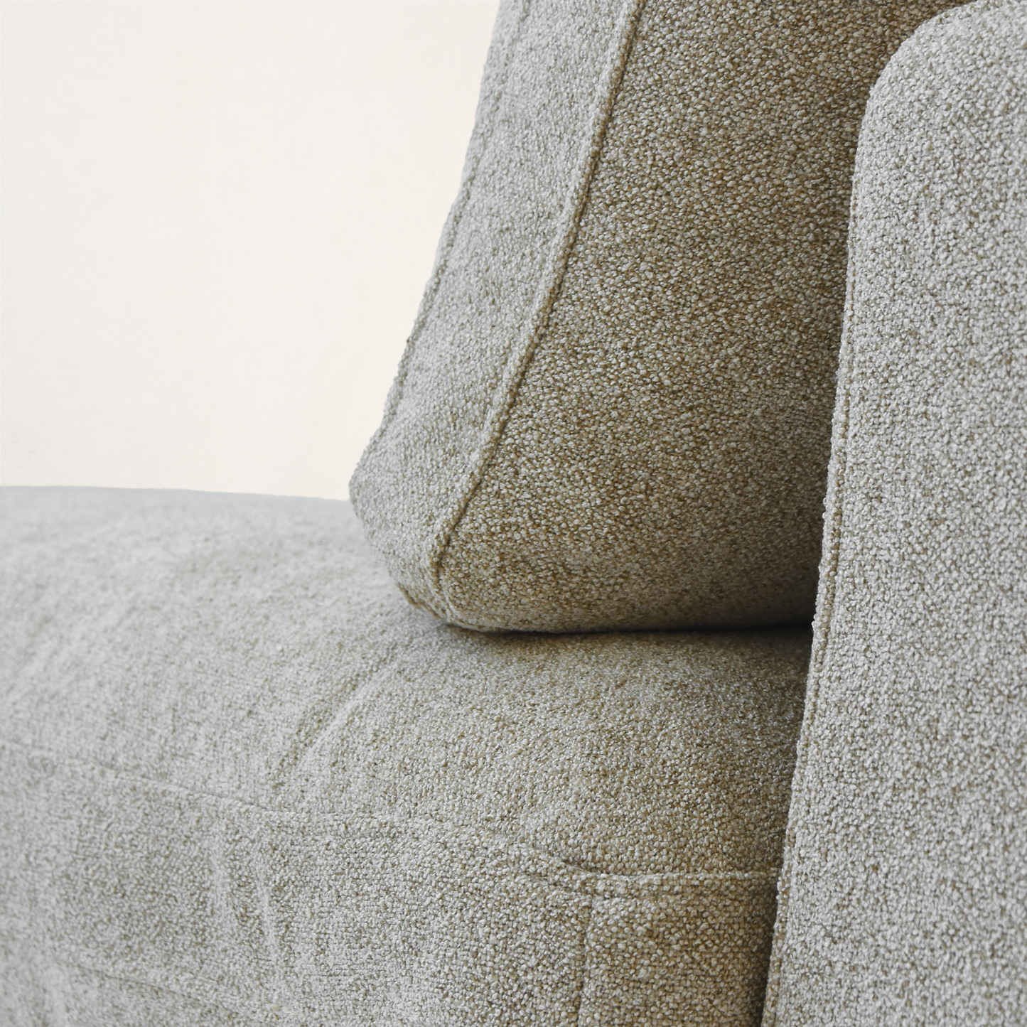 CloudComfort™ Modular Washable Classic Sofa - 5 Seater Corner Sectional + Ottoman