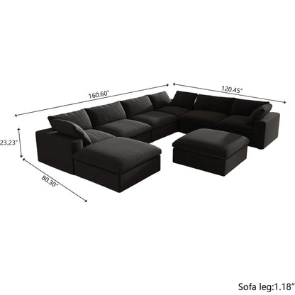 CloudComfort™ Modular Washable Classic Sofa