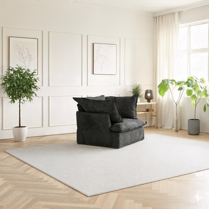 CloudComfort™ Modular Washable Luxe Sofa - Armchair