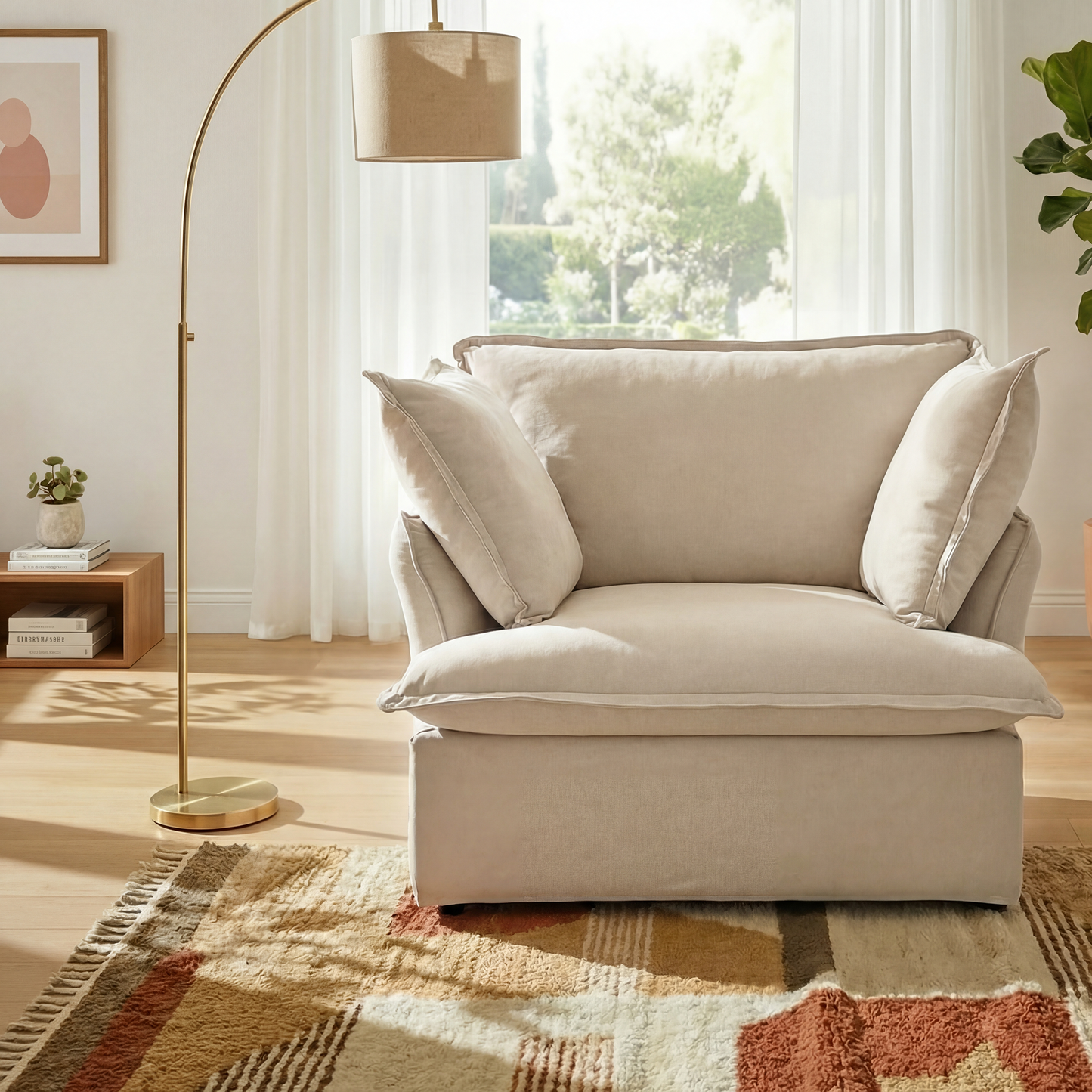 CloudComfort™ Modular Washable Luxe Sofa - Slipcovers Only