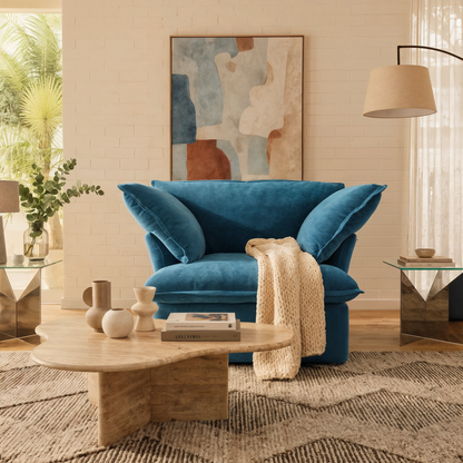 CloudComfort™ Modular Washable Luxe Sofa - Armchair