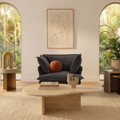 CloudComfort™ Modular Washable Luxe Sofa - Armchair