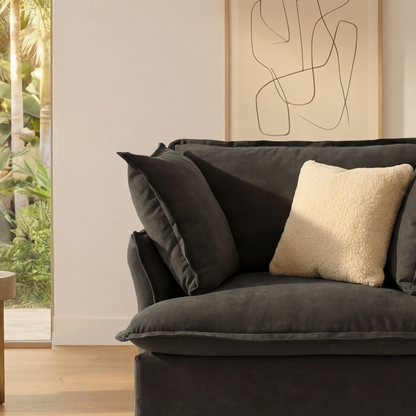 CloudComfort™ Modular Washable Luxe Sofa - Armchair