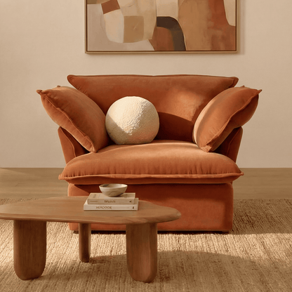 CloudComfort™ Modular Washable Luxe Sofa - Armchair
