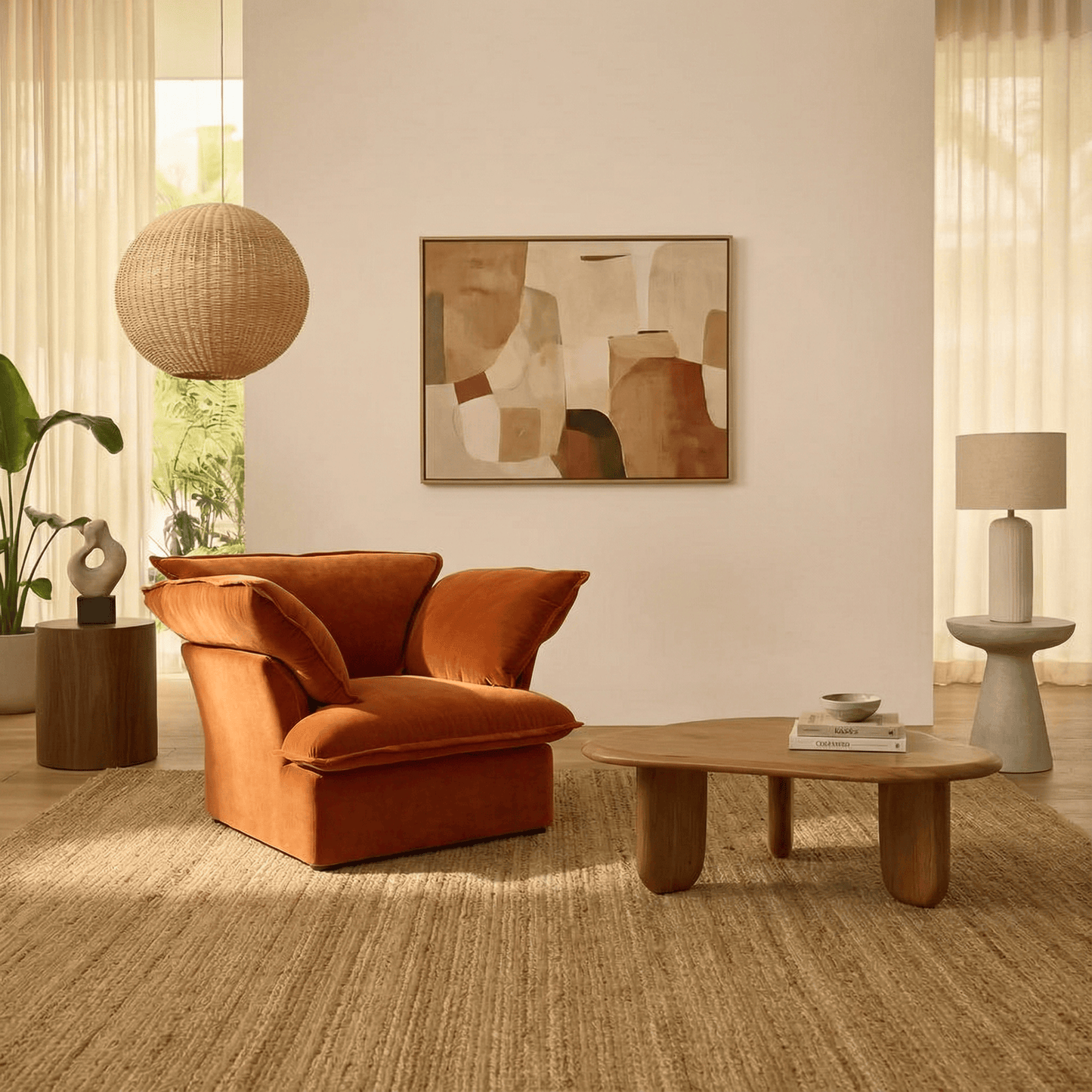 CloudComfort™ Modular Washable Luxe Sofa - Armchair