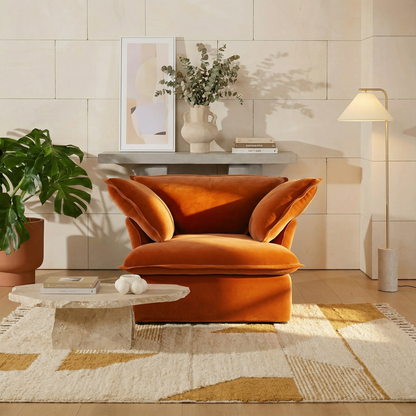 CloudComfort™ Modular Washable Luxe Sofa - Armchair