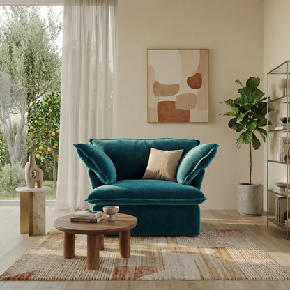 CloudComfort™ Modular Washable Luxe Sofa - Armchair