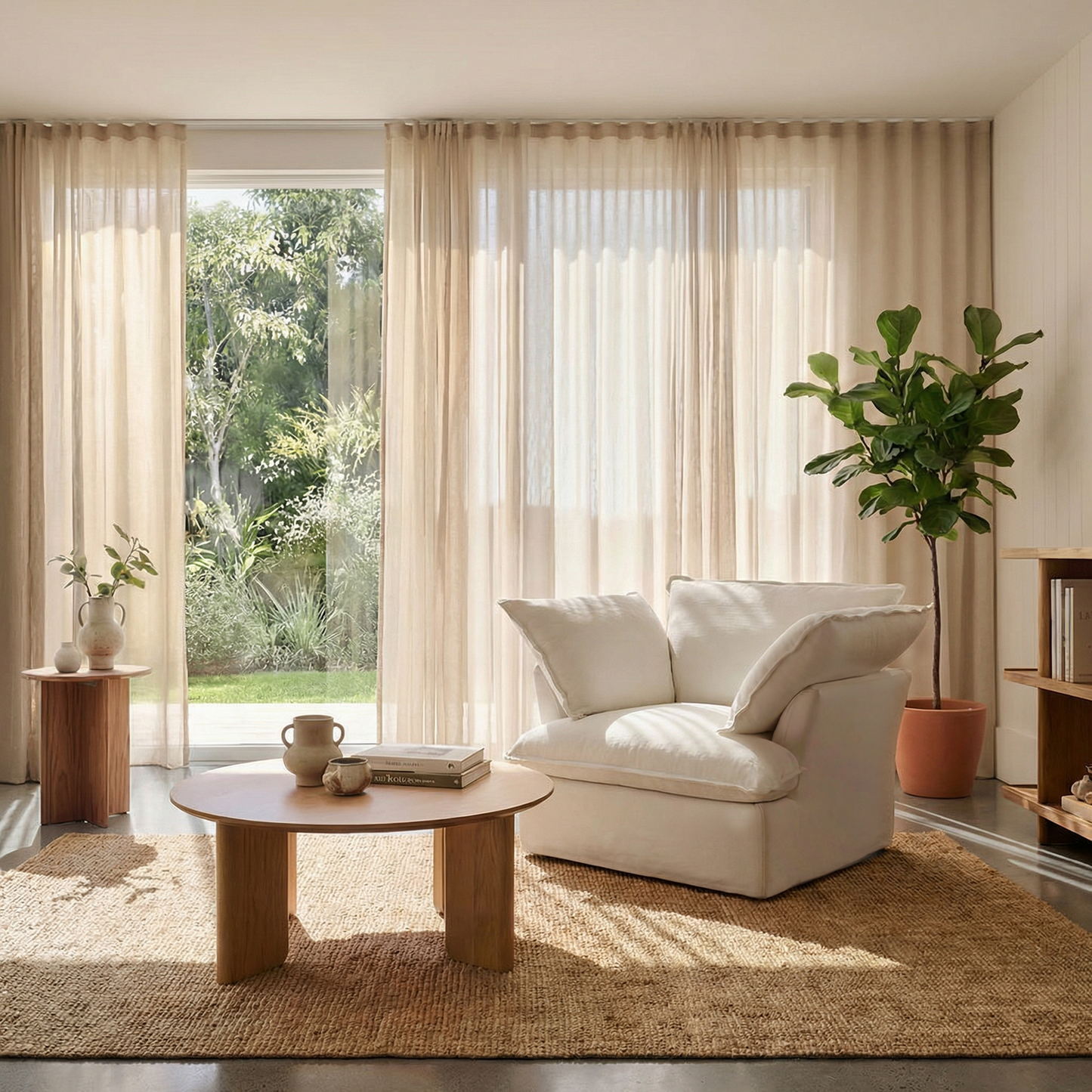 CloudComfort™ Modular Washable Luxe Sofa - Armchair