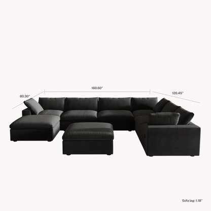 CloudComfort™ Modular Washable Classic Sofa