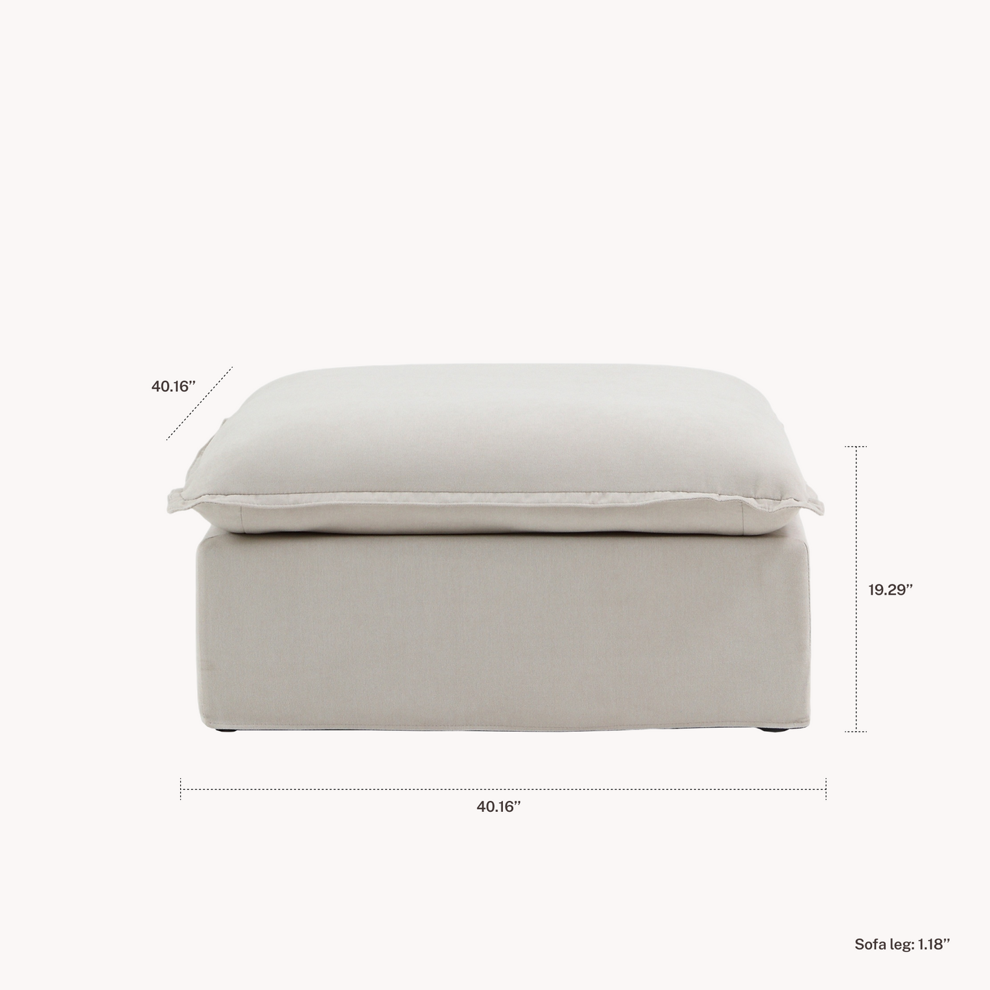 CloudComfort™ Modular Luxe Pieces