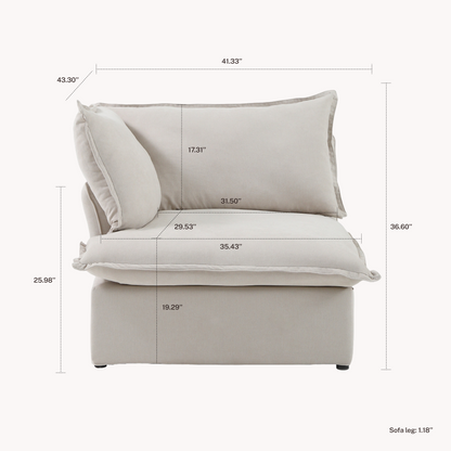 CloudComfort™ Modular Luxe Pieces