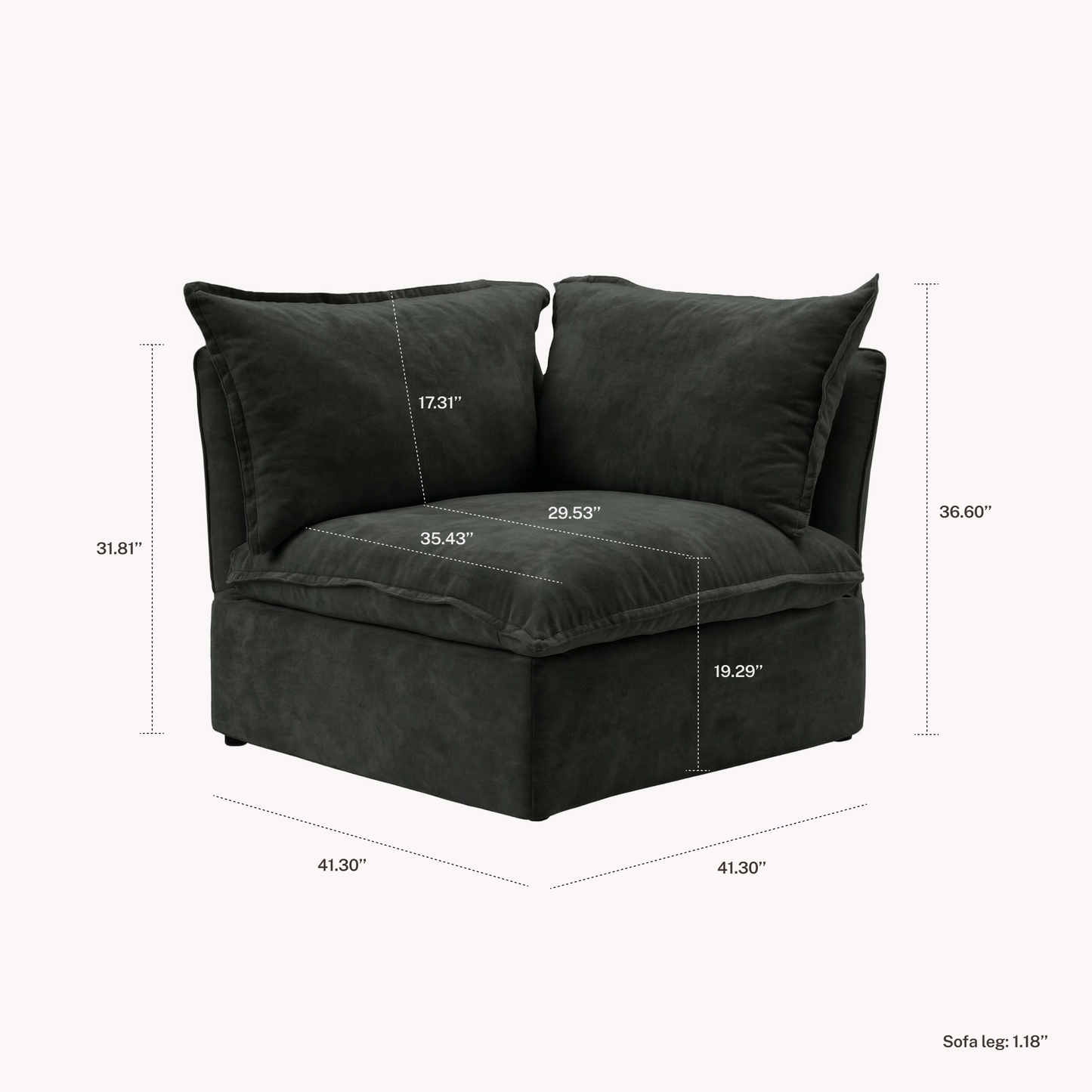 CloudComfort™ Modular Luxe Pieces