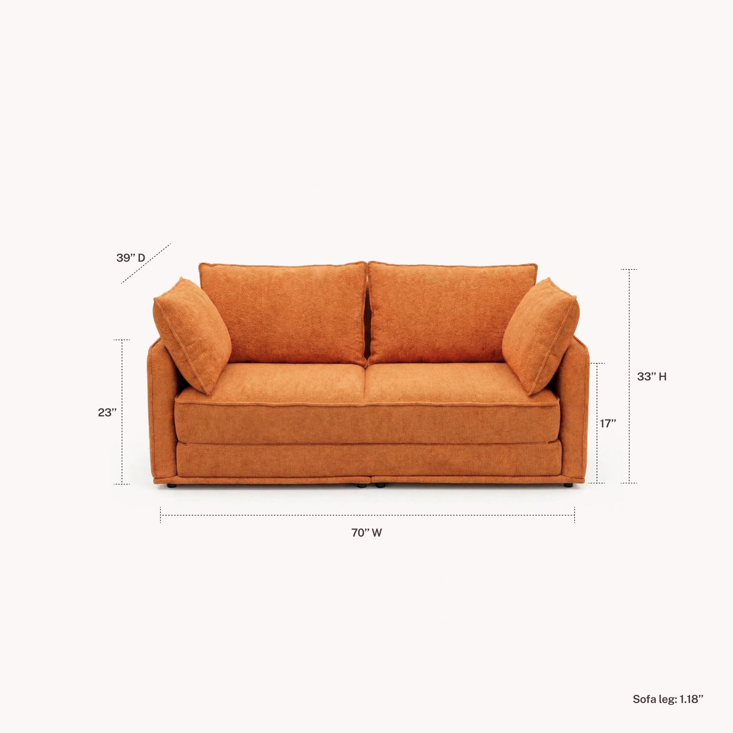 CloudComfort™ Dream Sofa Bed