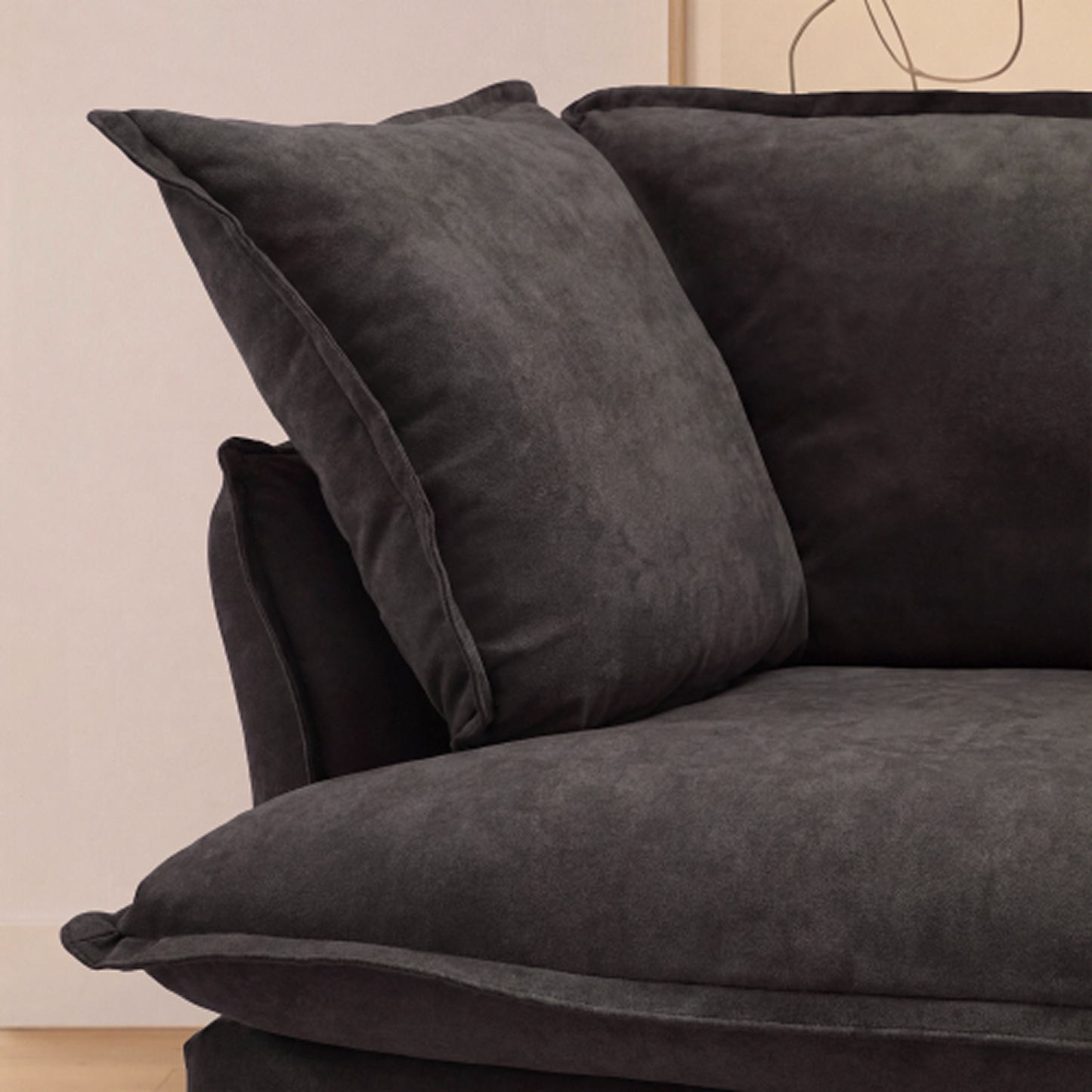 CloudComfort™ Modular Washable Luxe Sofa - 5 Seater Corner Sectional