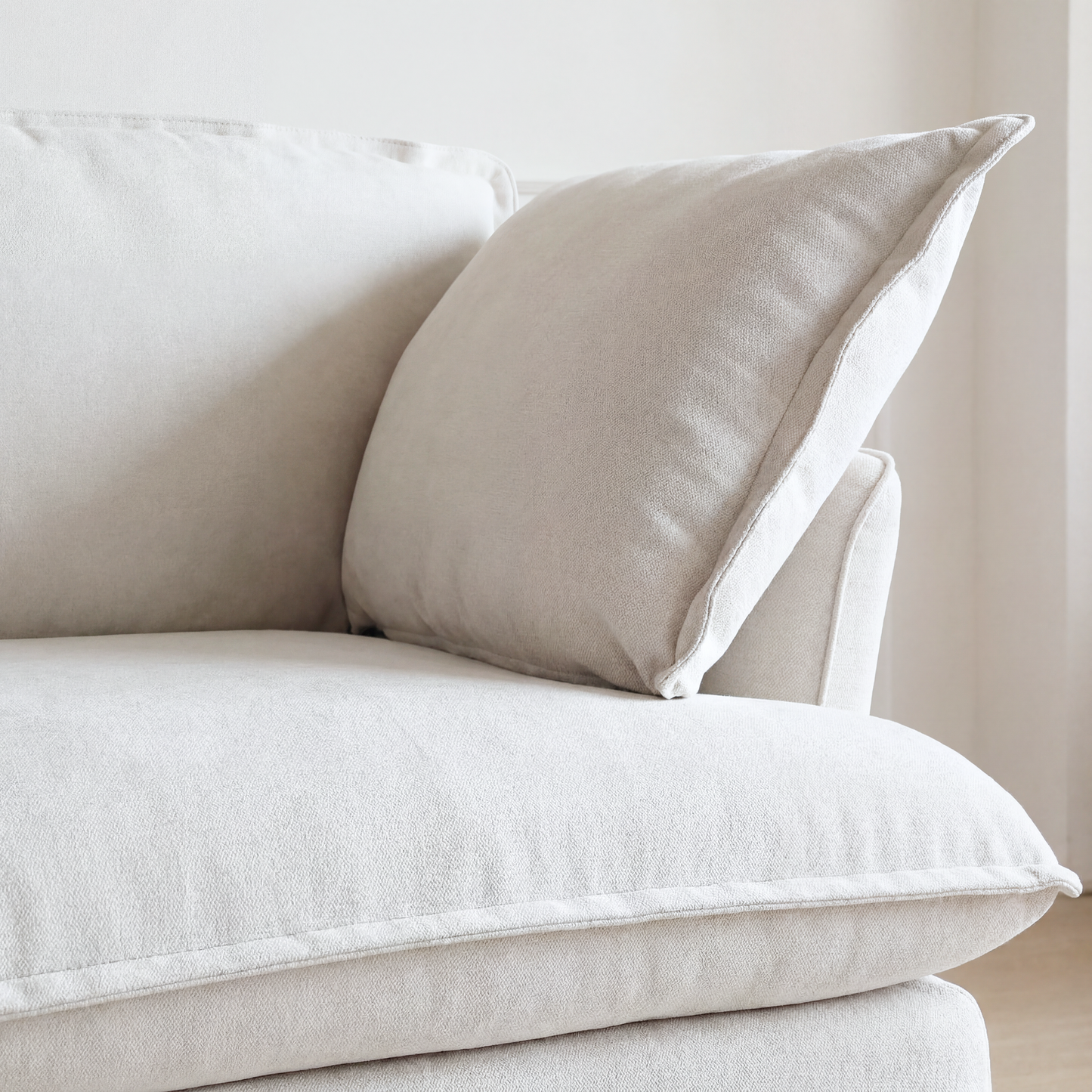 CloudComfort™ Modular Washable Luxe Sofa - 5 Seater Corner Sectional