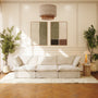 CloudComfort™ Modular Washable Luxe Sofa - 3 Seater Sofa