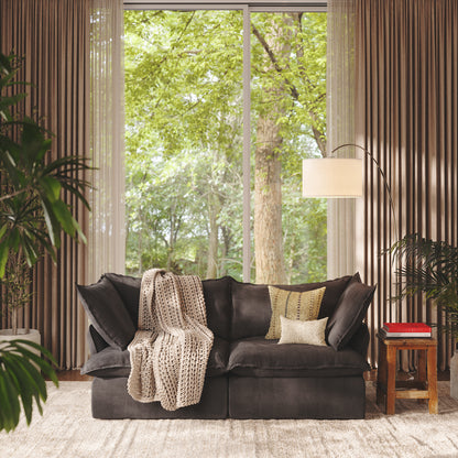 CloudComfort™ Modular Washable Luxe Sofa - 2 Seater Sofa