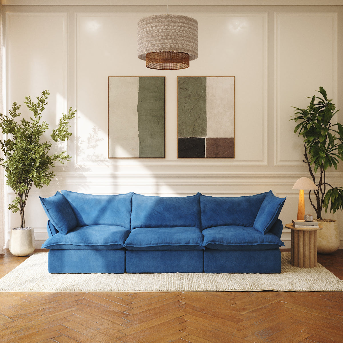 CloudComfort™ Modular Washable Luxe Sofa - Slipcovers Only