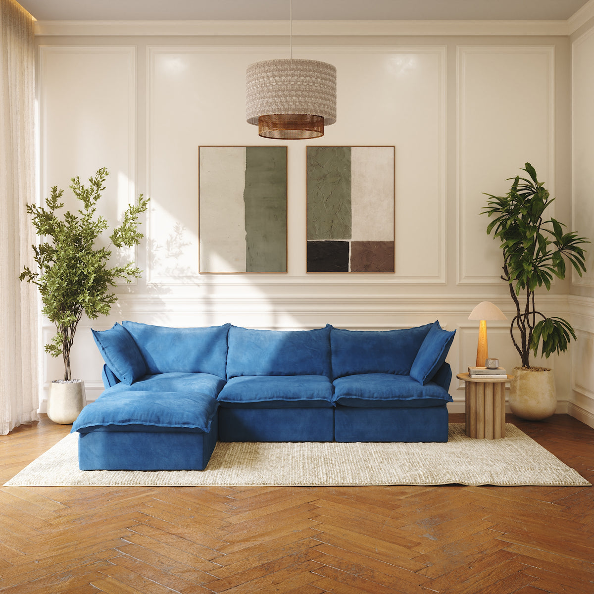 CloudComfort™ Modular Washable Luxe Sofa - Slipcovers Only