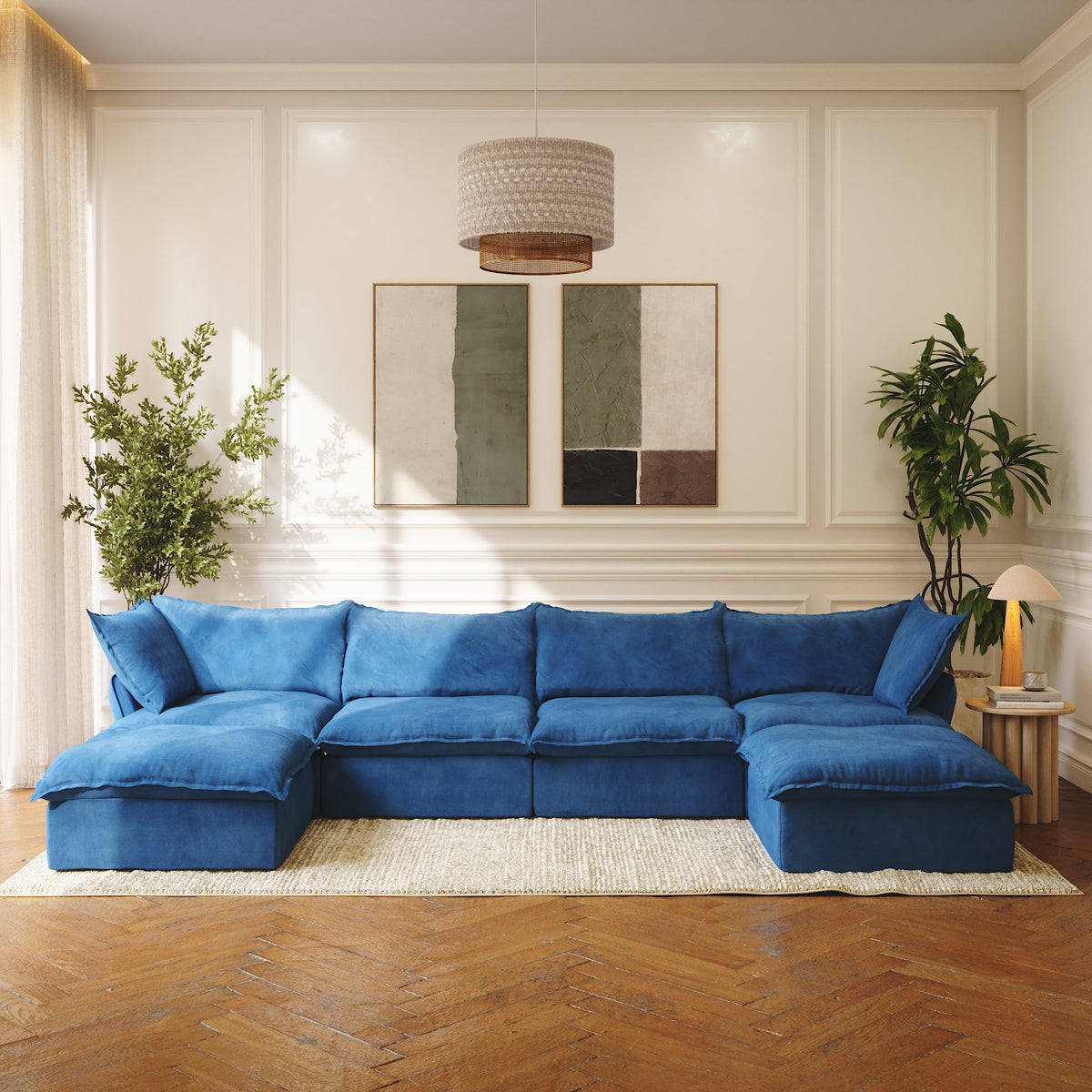 CloudComfort™ Modular Washable Luxe Sofa - Slipcovers Only