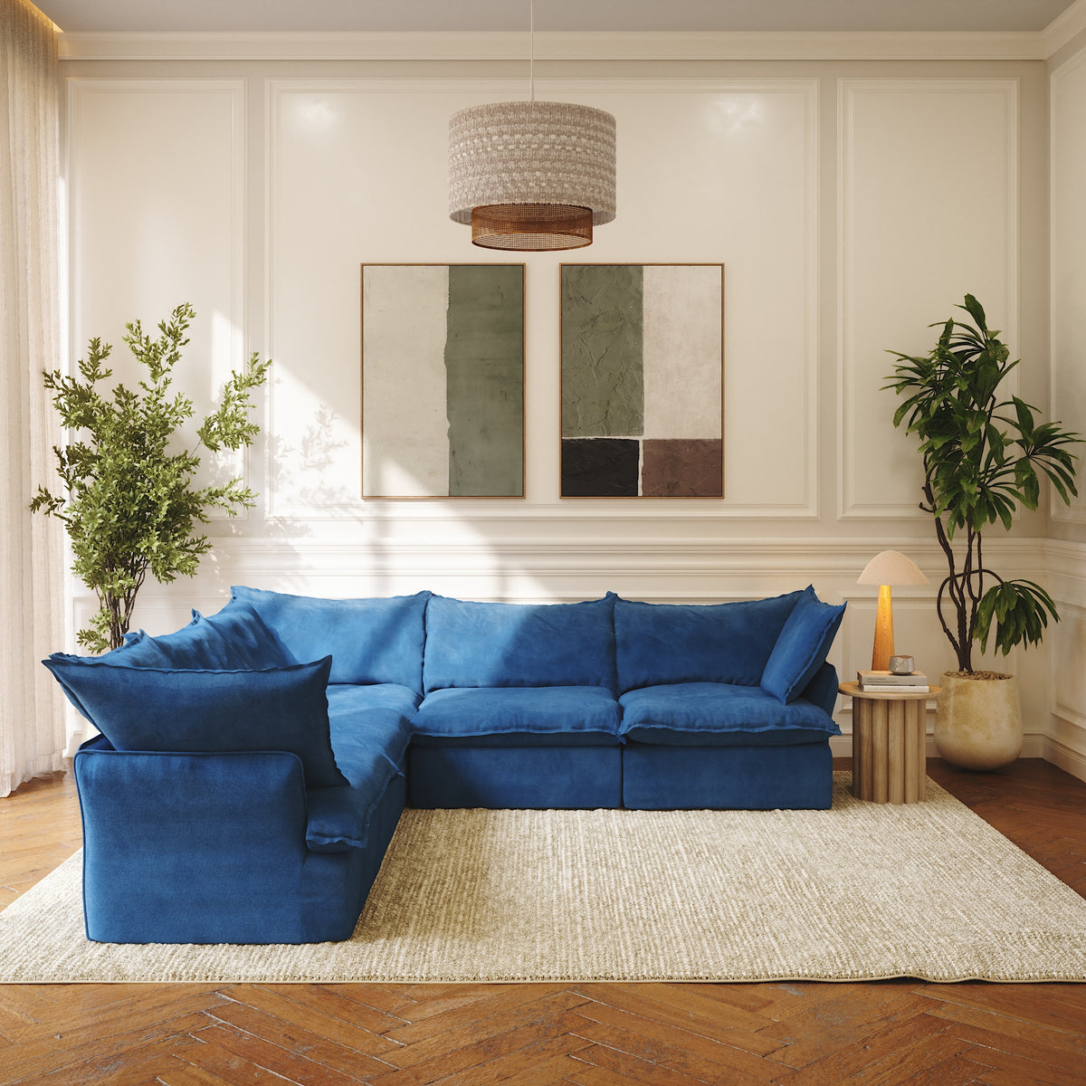 CloudComfort™ Modular Washable Luxe Sofa - Slipcovers Only