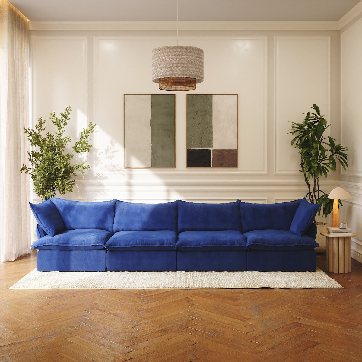 CloudComfort™ Modular Washable Luxe Sofa - Slipcovers Only