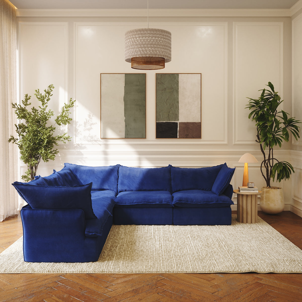 CloudComfort™ Modular Washable Luxe Sofa - Slipcovers Only