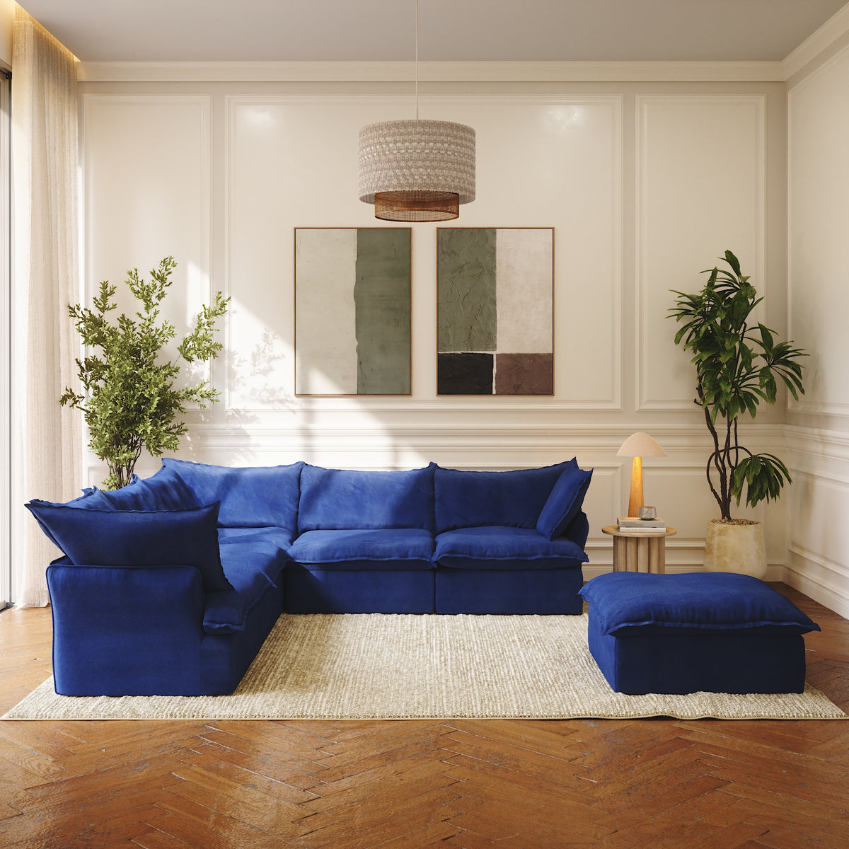 CloudComfort™ Modular Washable Luxe Sofa - Slipcovers Only