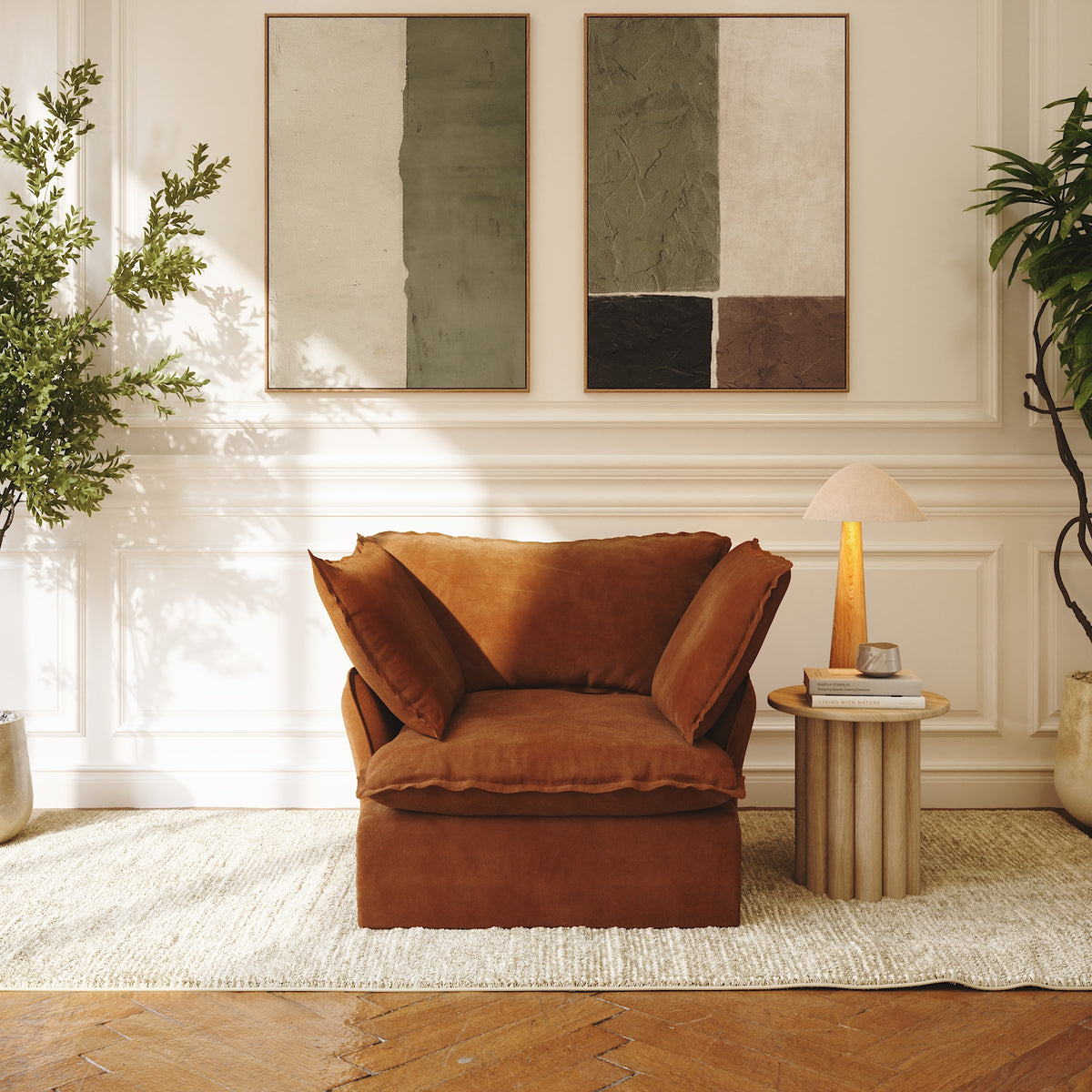 CloudComfort™ Modular Washable Luxe Sofa - Slipcovers Only