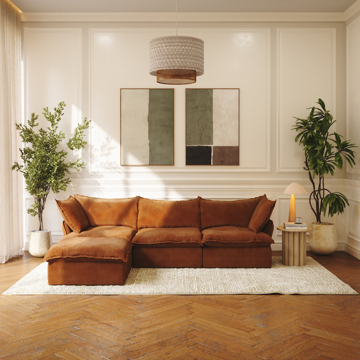 CloudComfort™ Modular Washable Luxe Sofa - Slipcovers Only