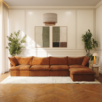 CloudComfort™ Modular Washable Luxe Sofa - Slipcovers Only