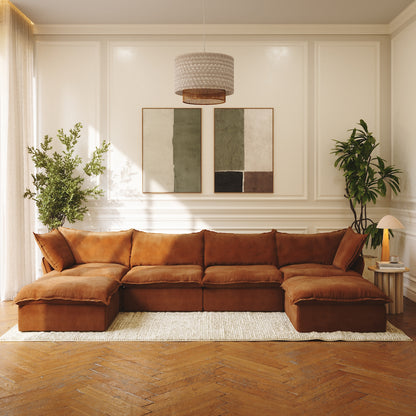 CloudComfort™ Modular Washable Luxe Sofa - Slipcovers Only
