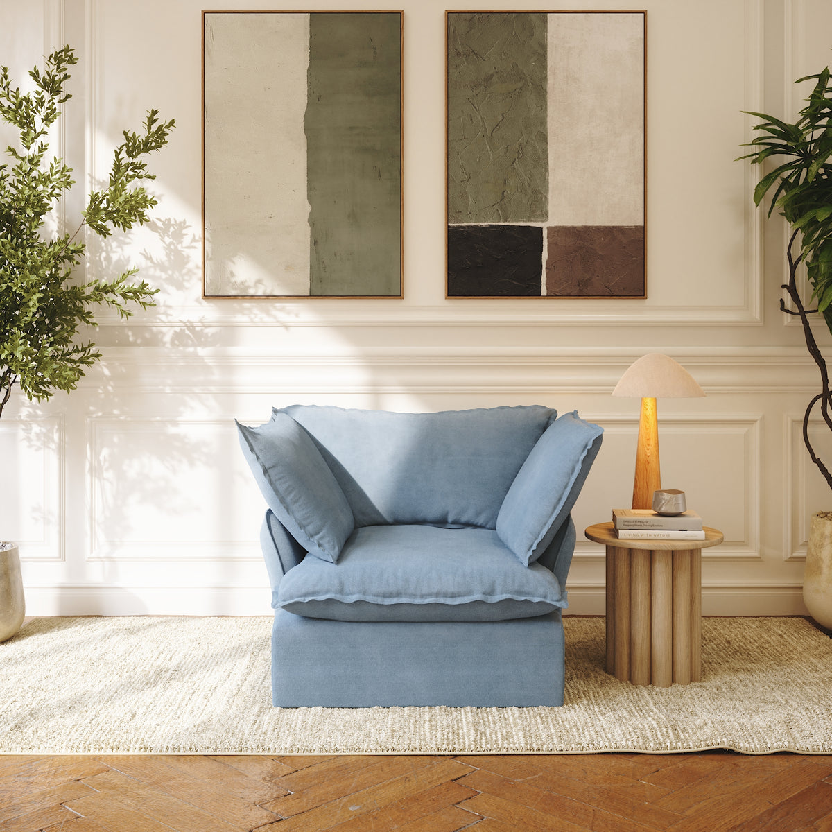 CloudComfort™ Modular Washable Luxe Sofa - Slipcovers Only