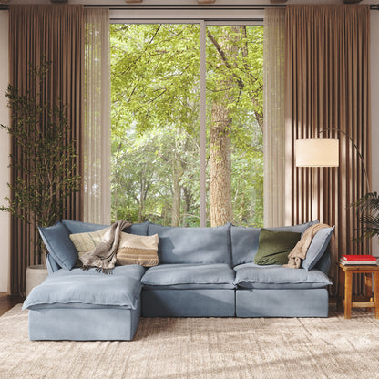 CloudComfort™ Modular Washable Luxe Sofa - Slipcovers Only