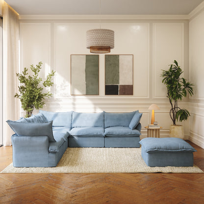 CloudComfort™ Modular Washable Luxe Sofa - Slipcovers Only