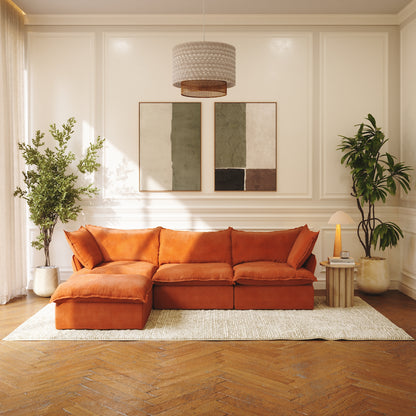 CloudComfort™ Modular Washable Luxe Sofa - Slipcovers Only