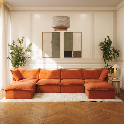 CloudComfort™ Modular Washable Luxe Sofa - Slipcovers Only