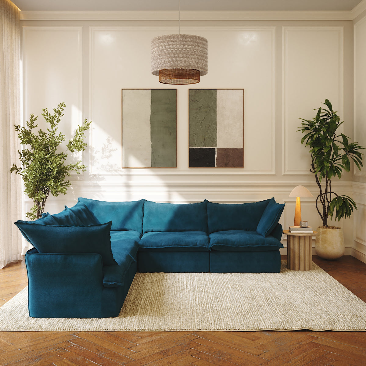 CloudComfort™ Modular Washable Luxe Sofa - Slipcovers Only