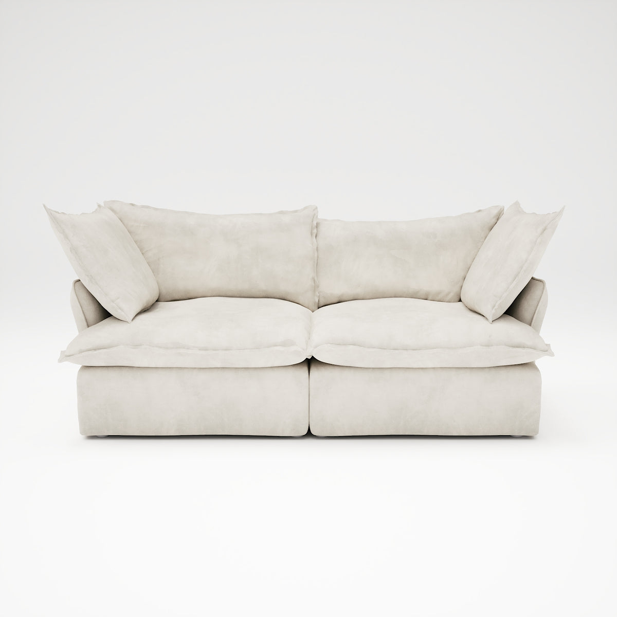 CloudComfort™ Modular Washable Luxe Sofa - 2 Seater Sofa