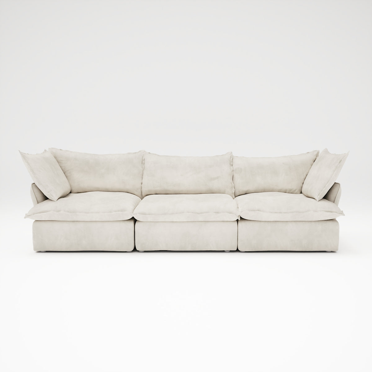 CloudComfort™ Modular Washable Luxe Sofa - 3 Seater Sofa