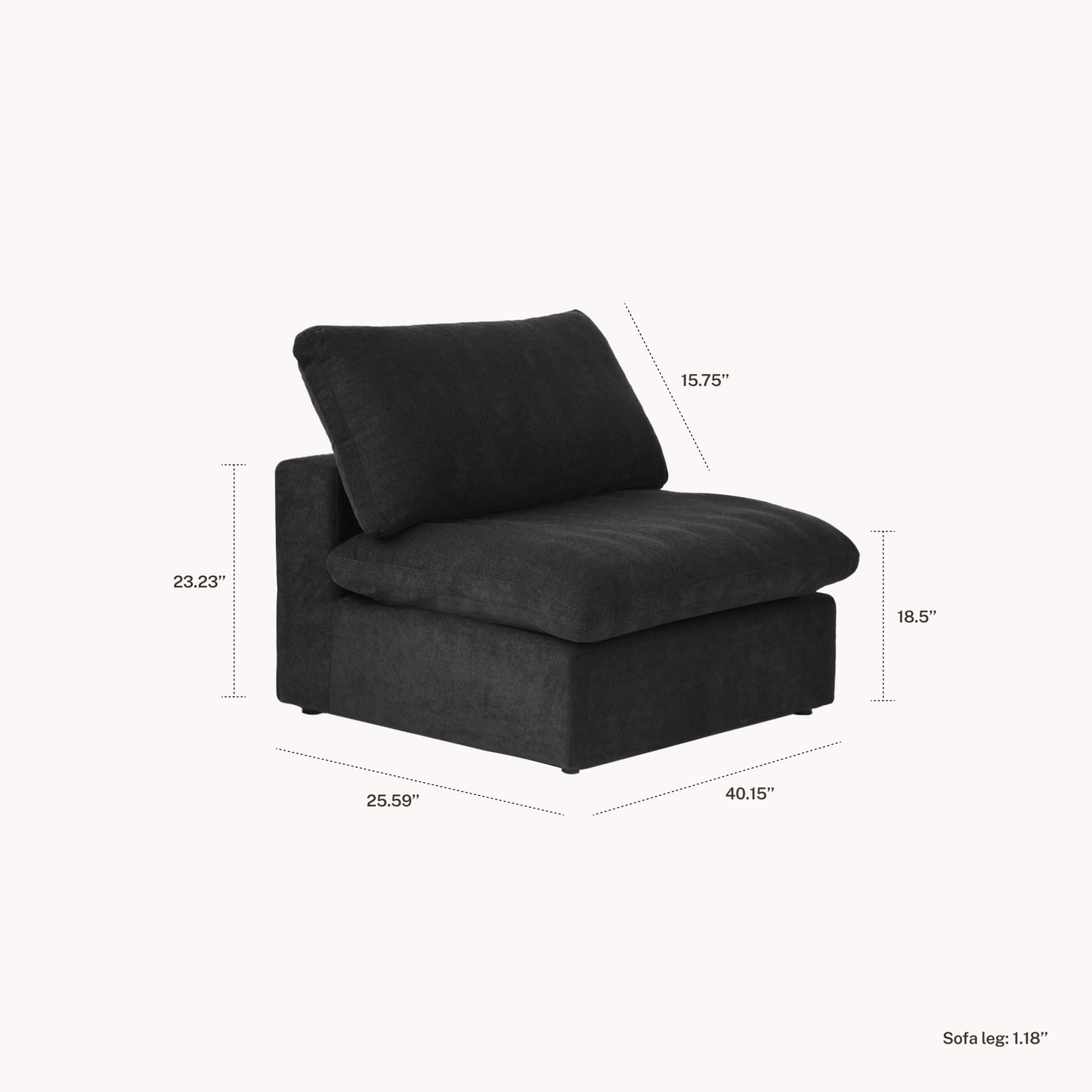 CloudComfort™ Modular Classic Pieces
