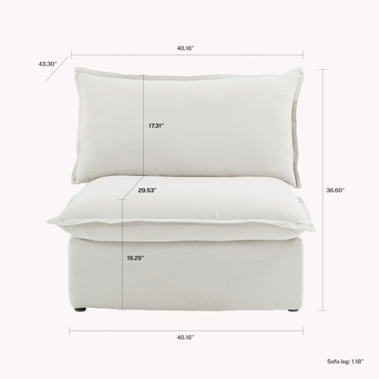 CloudComfort™ Modular Luxe Pieces