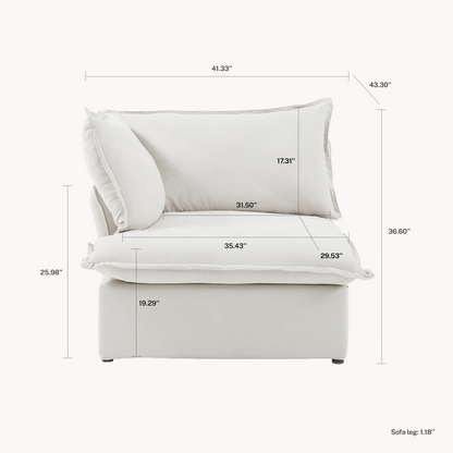 CloudComfort™ Modular Luxe Pieces