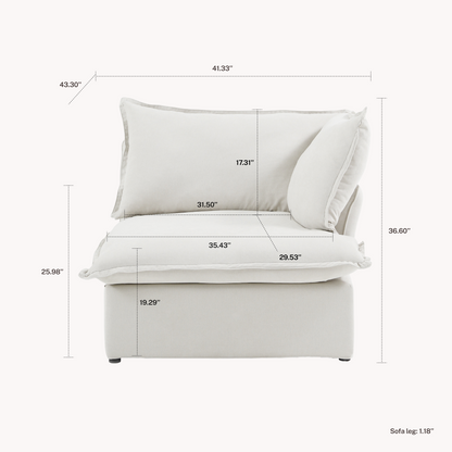 CloudComfort™ Modular Luxe Pieces