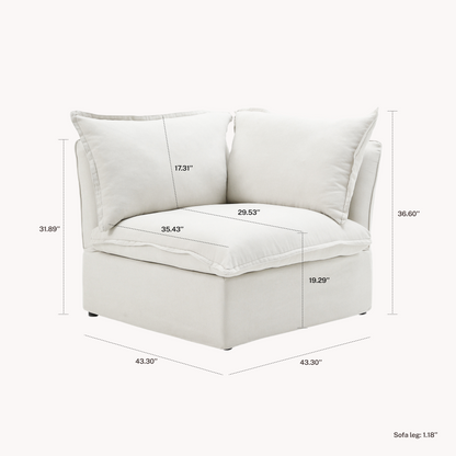 CloudComfort™ Modular Luxe Pieces