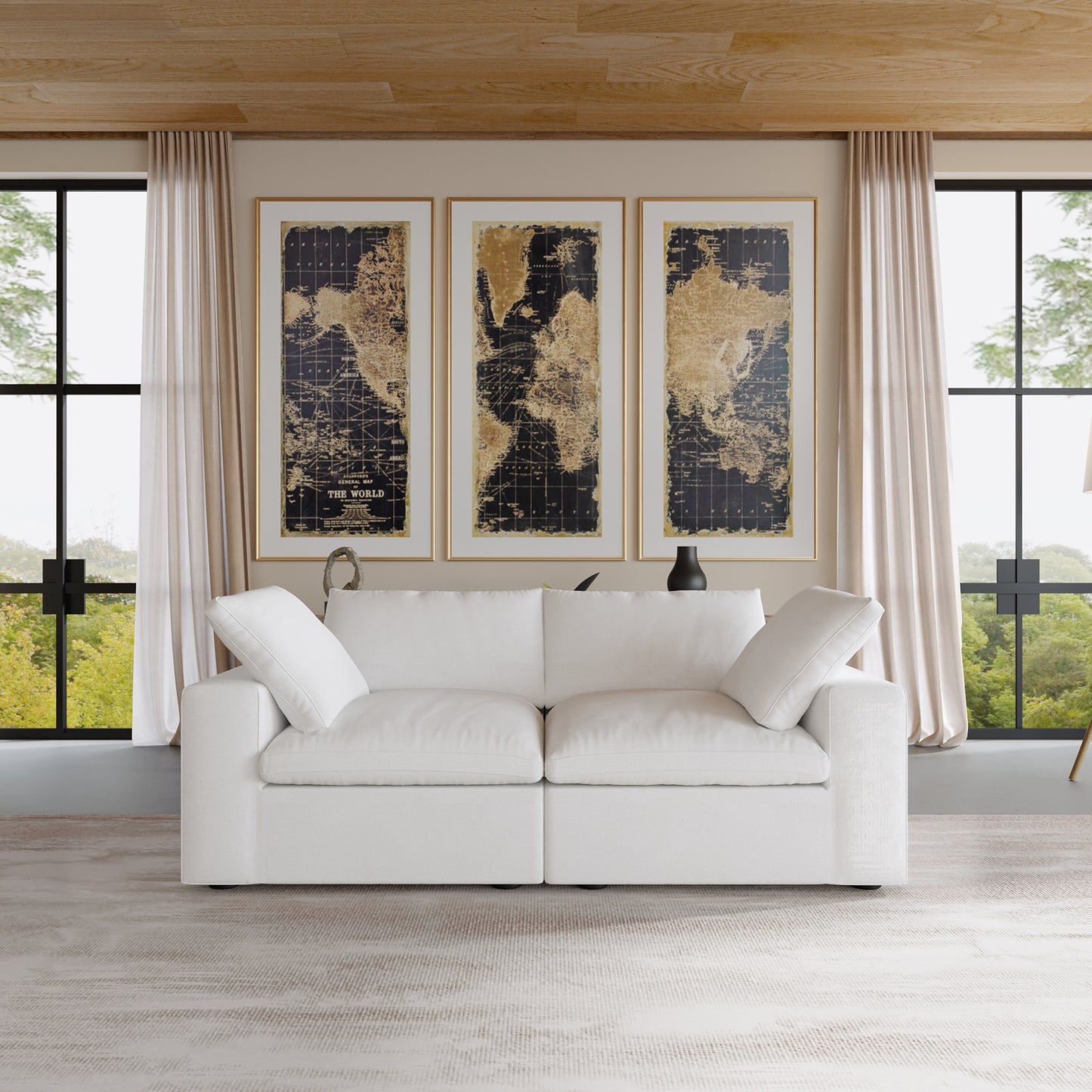 CloudComfort™ Modular Washable Classic Sofa