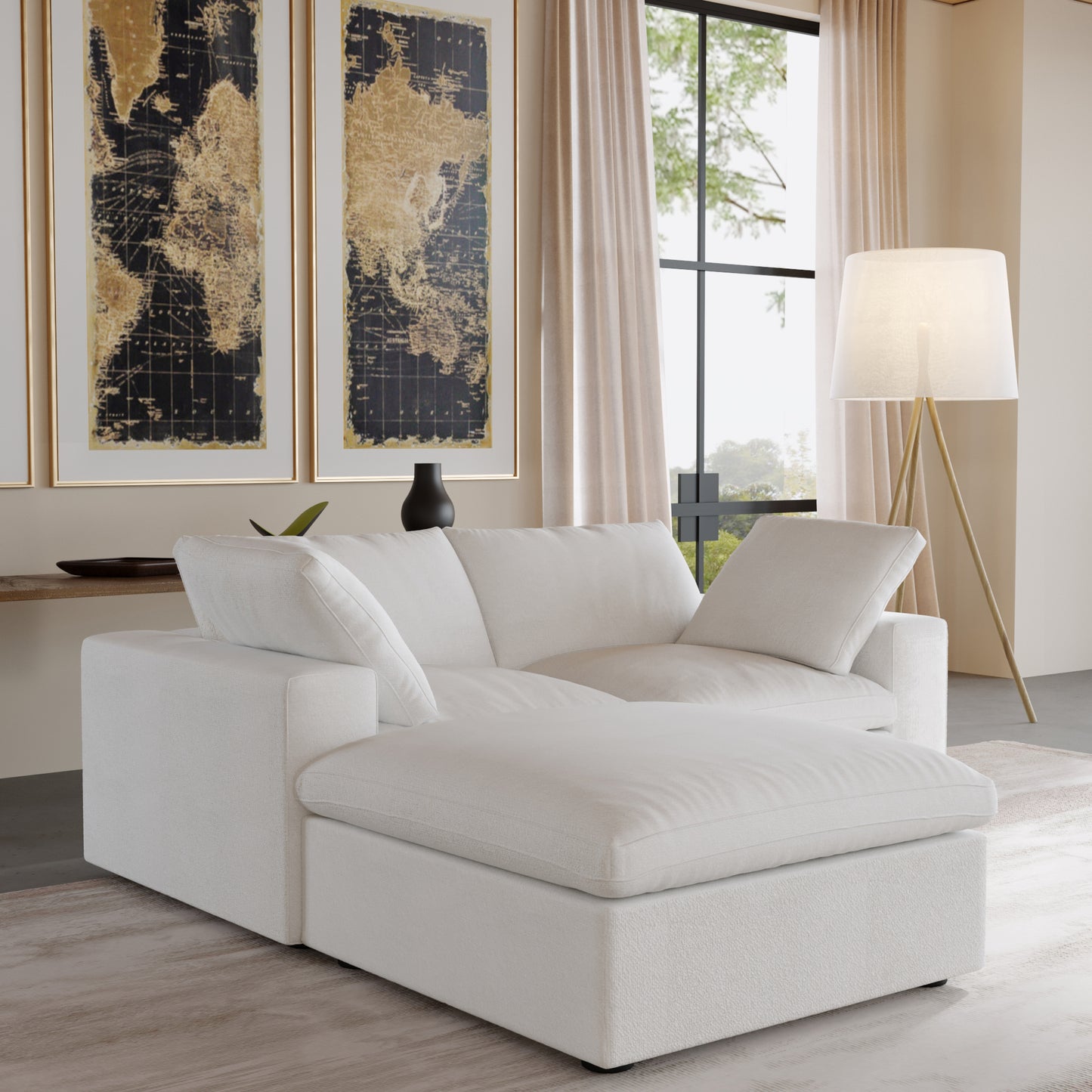 CloudComfort™ Modular Washable Classic Sofa