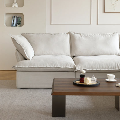Modular Luxe 5-Seater Corner Sectional + Ottoman