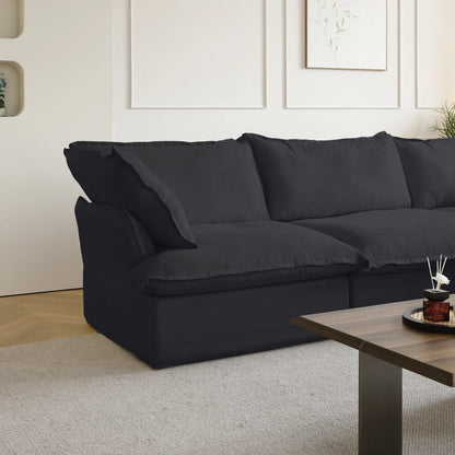 Modular Luxe 5-Seater Corner Sectional + Ottoman