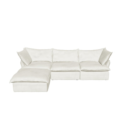 CloudComfort™ Modular Washable Luxe Sofa - 3 Seater Chaise